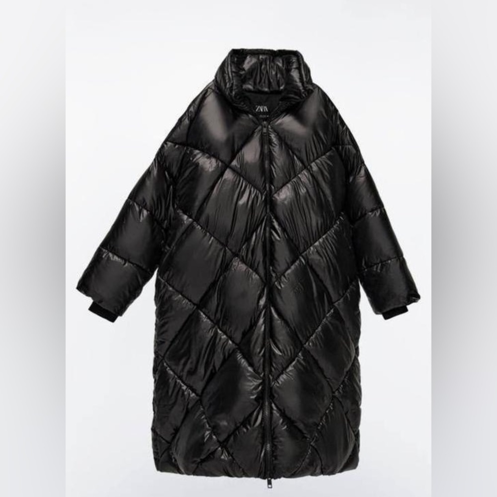 COPY - ZARA OVERSIZED QUILTED PUFFER COAT